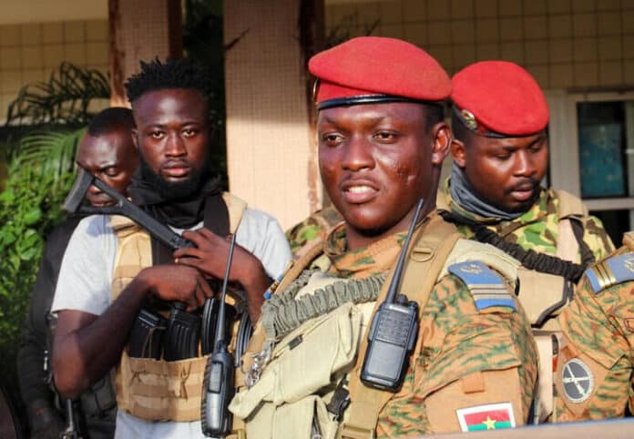 Burkina Faso's new military leader Ibrahim Traore