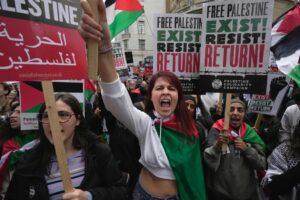 Gaza protestors