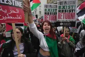 Truth Behind Gaza Hospital Bombing | John Prince Gaza protestors