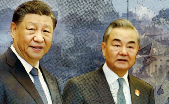 Xi-Jinping and Wang-Yi
