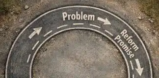 Incremental Reform: Cycle of political reform repeating endlessly