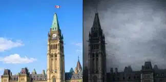 Canada’s Democracy: Canadian Parliament contrasted as stable vs decaying democracy